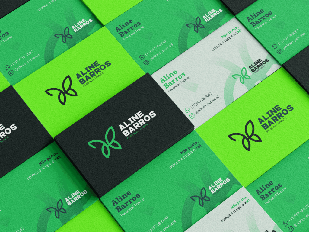 Branding & Logo Aline Barros Personal Trainer